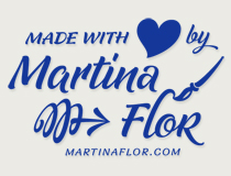 Made with love stamp