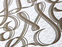Valentines Letterpress Card