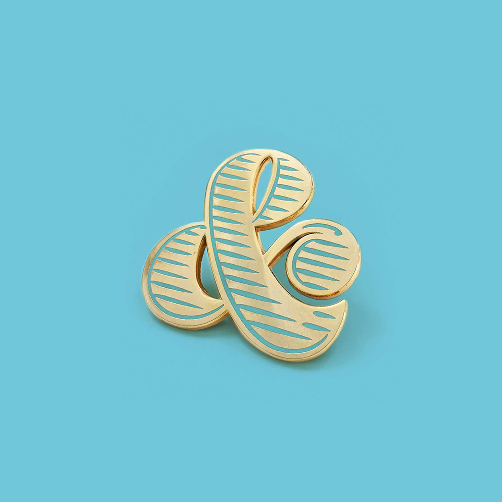 Martina Flor Martina Flor Goods Ampersand Mint card Pin