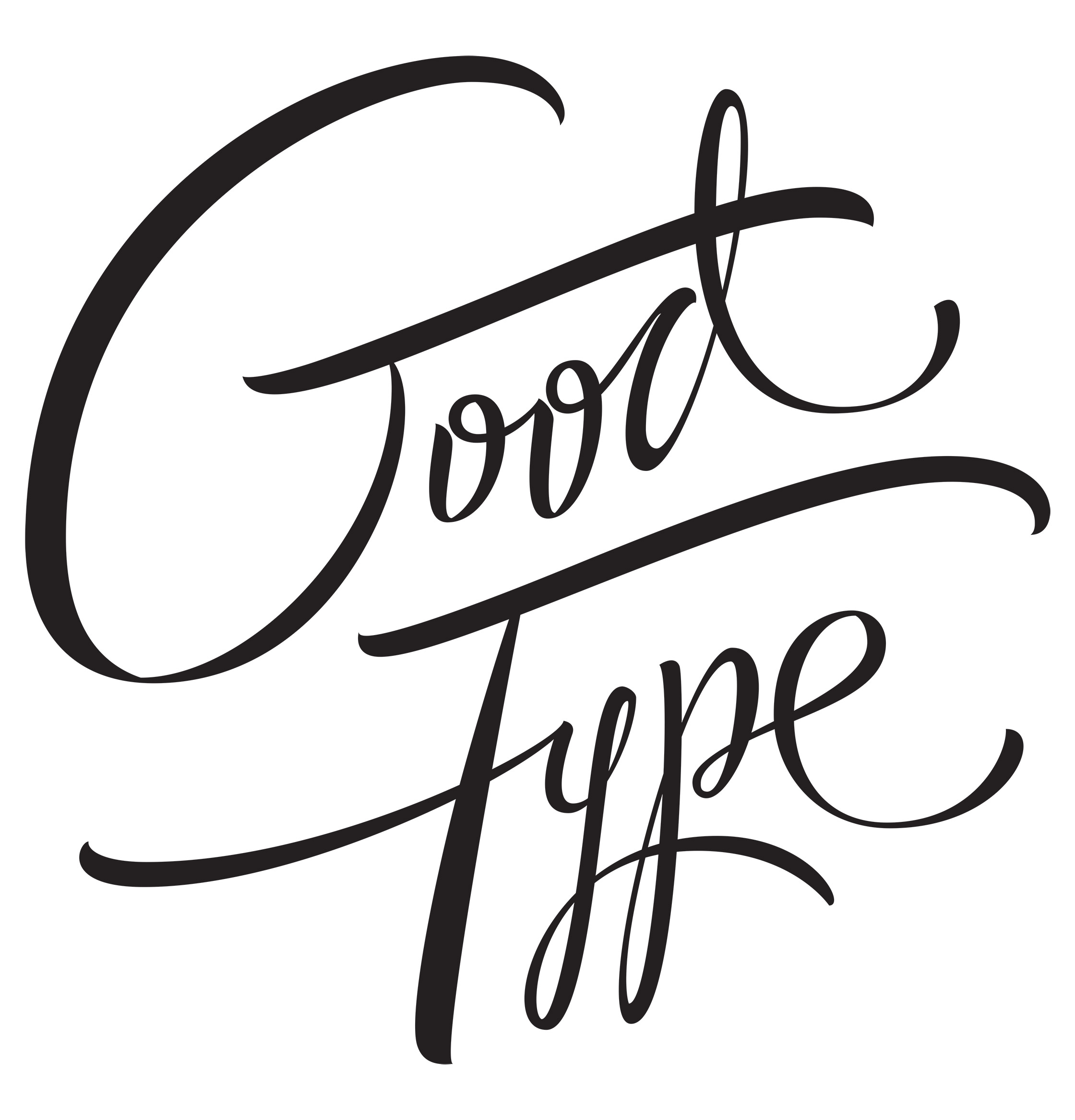 Martina Flor Good Type Logo 2