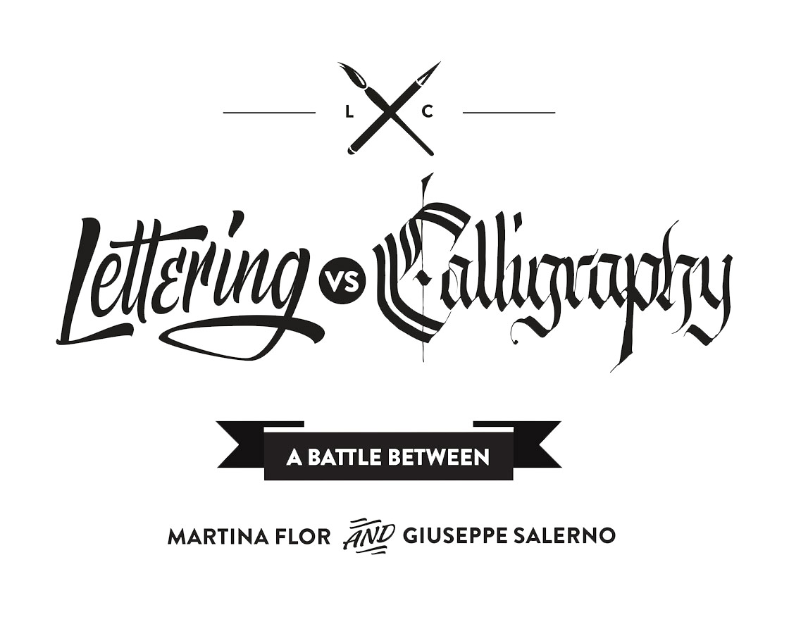 Martina Flor Lettering Vs Calligraphy