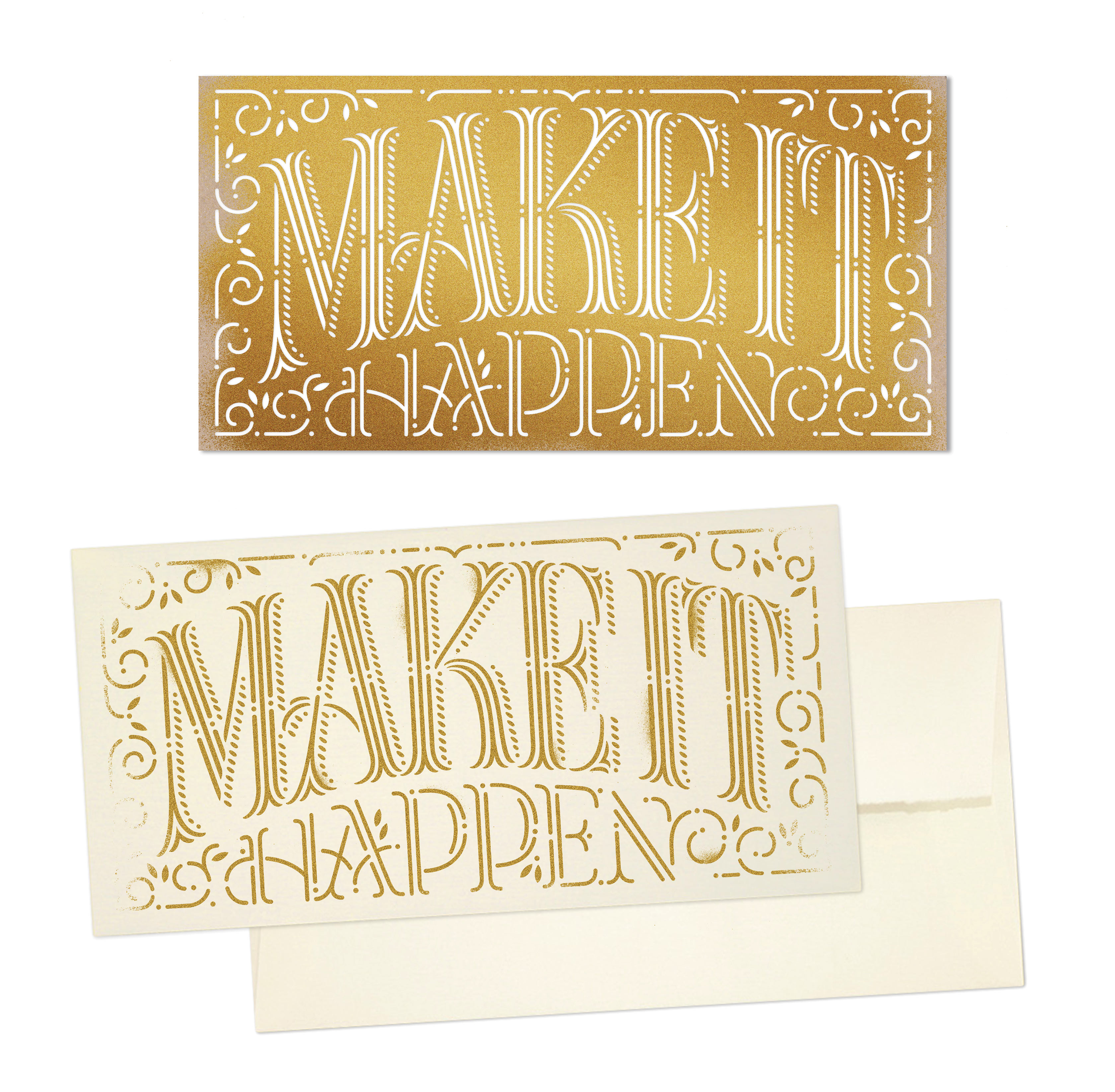 Martina Flor Studio Make It Happen Card