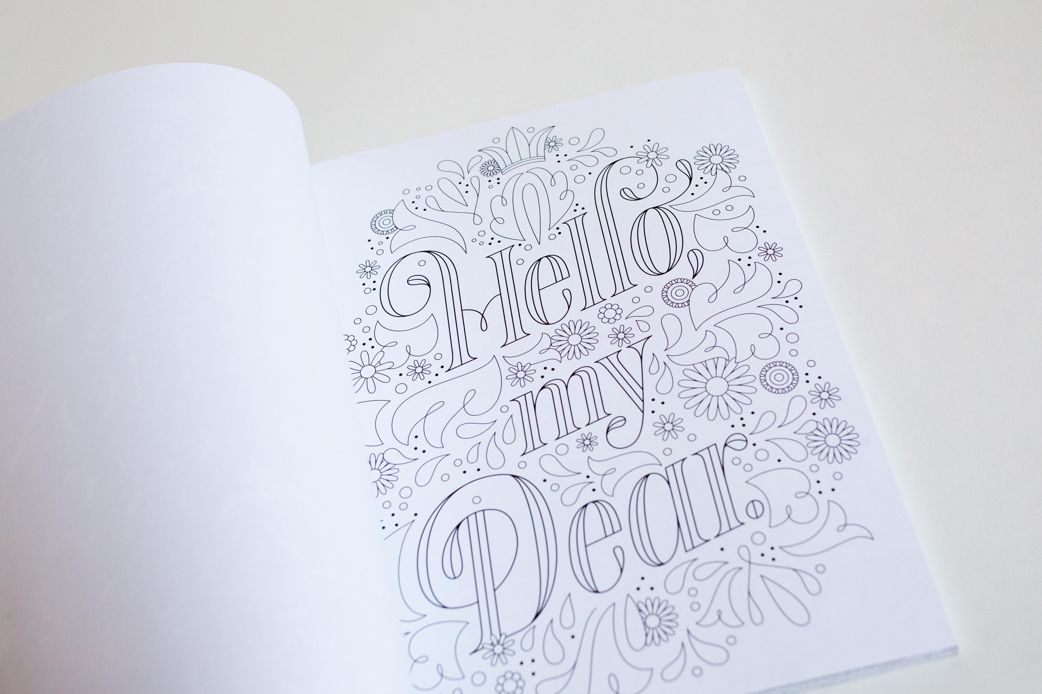 MartinaFlor HarperCollins Colouring Book