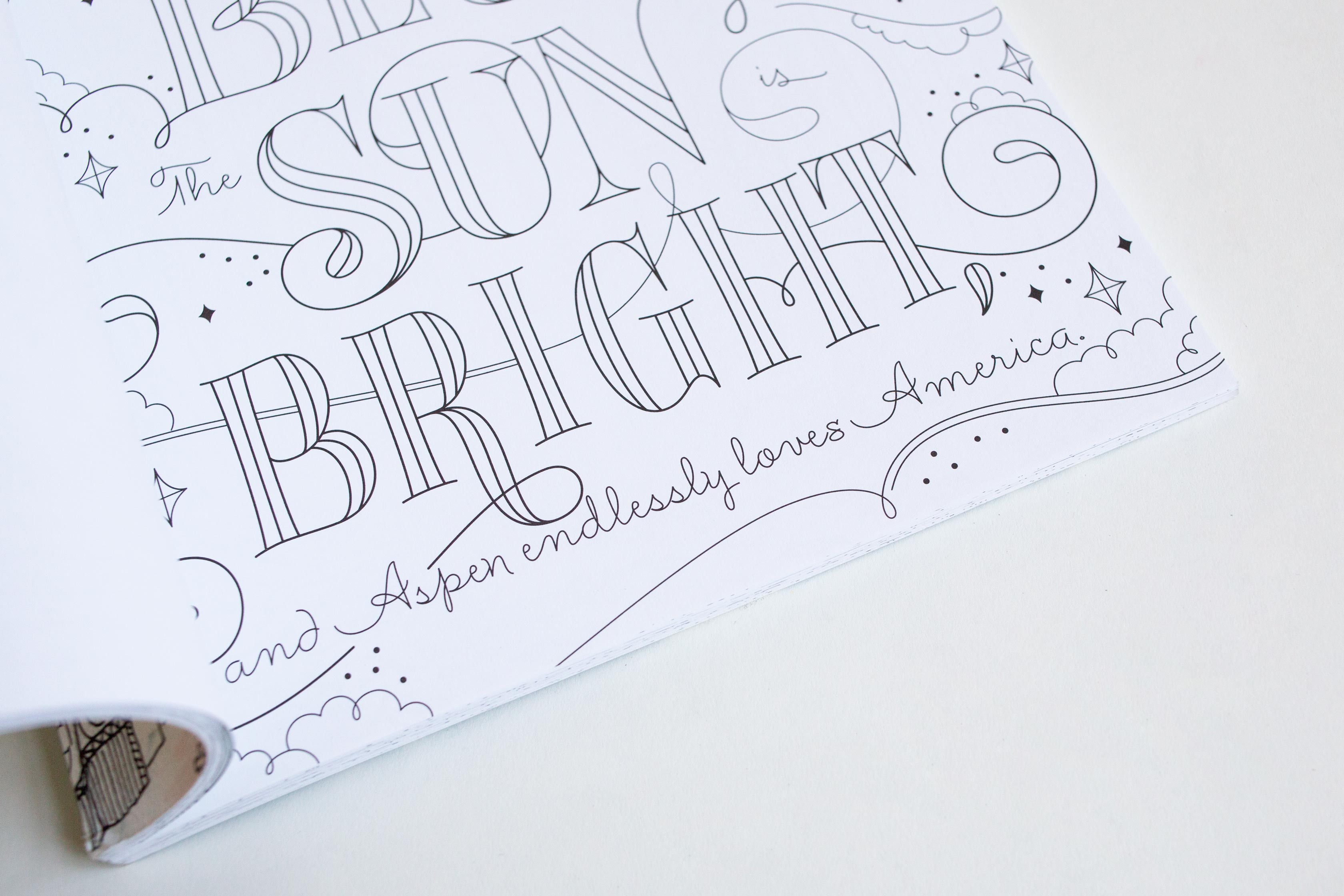 MartinaFlor HarperCollins Colouring Book