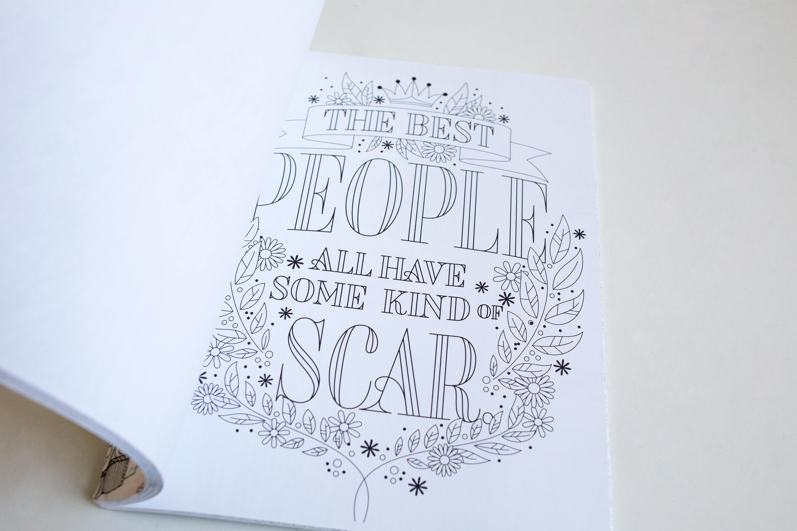 MartinaFlor HarperCollins Colouring Book