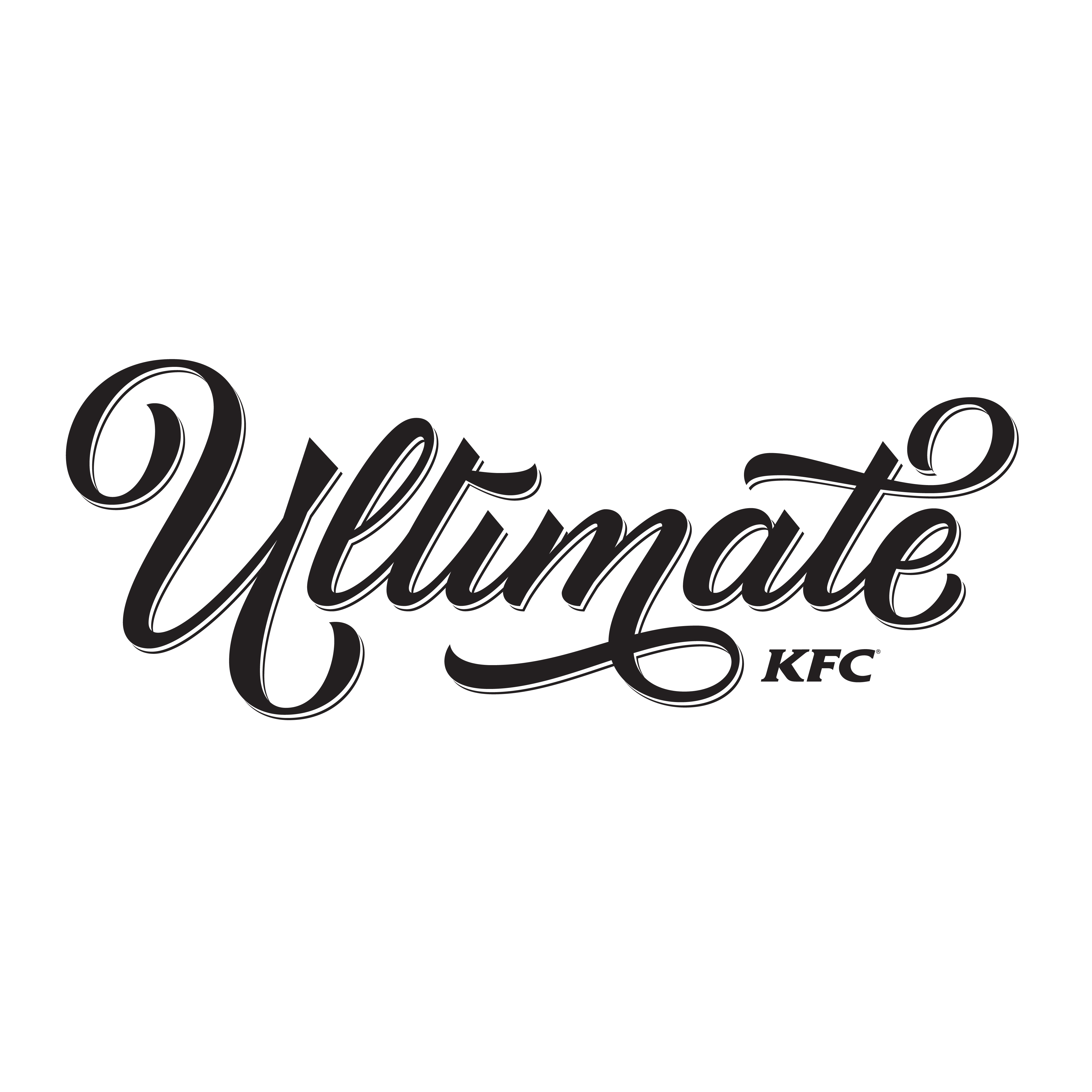 ultimate kfc logotype design by Martina Flor