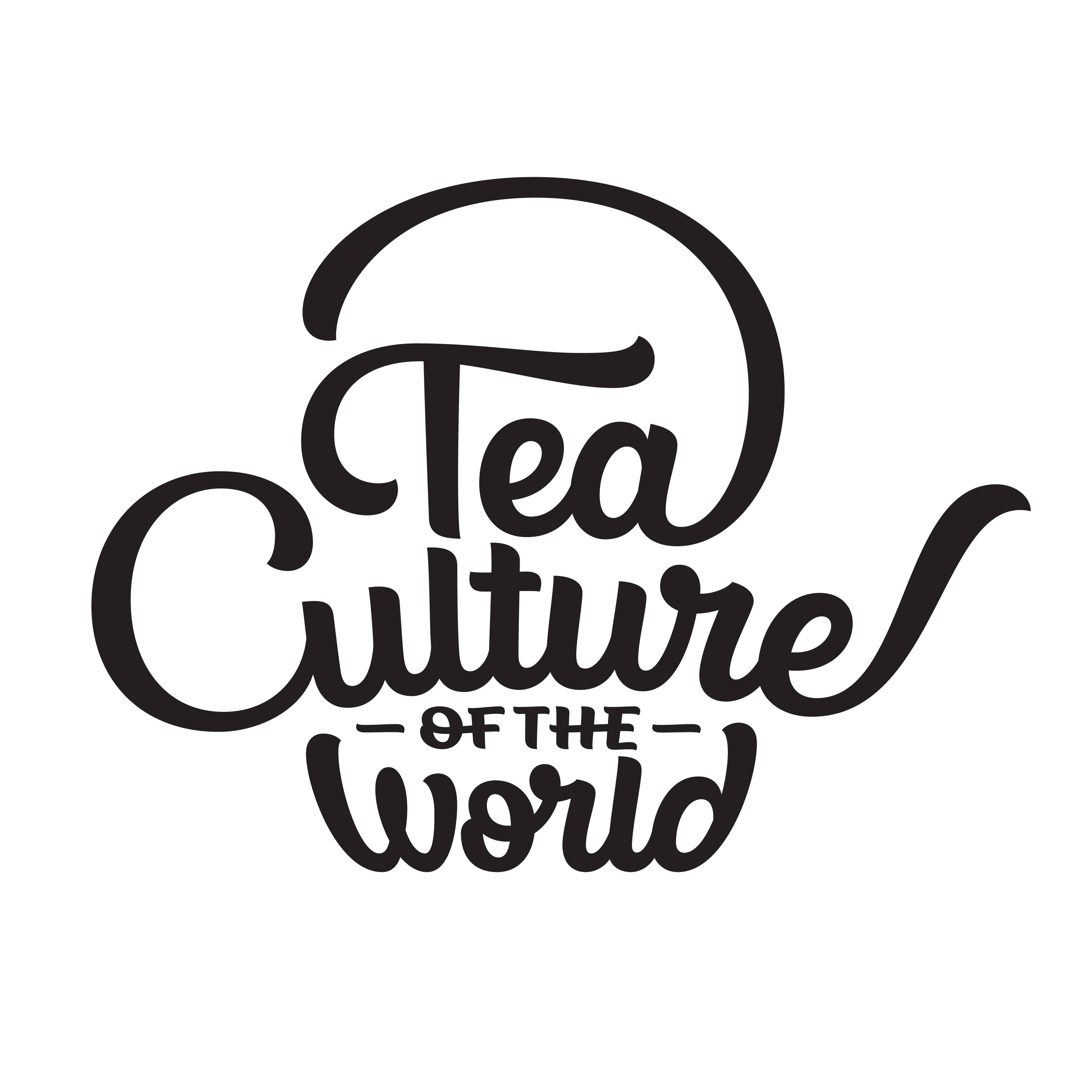 tea culture of the world logotype design by Martina Flor