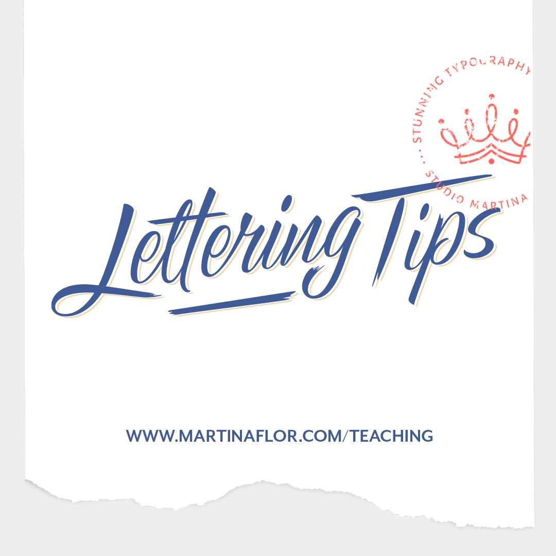 Lettering Tips Newsletter