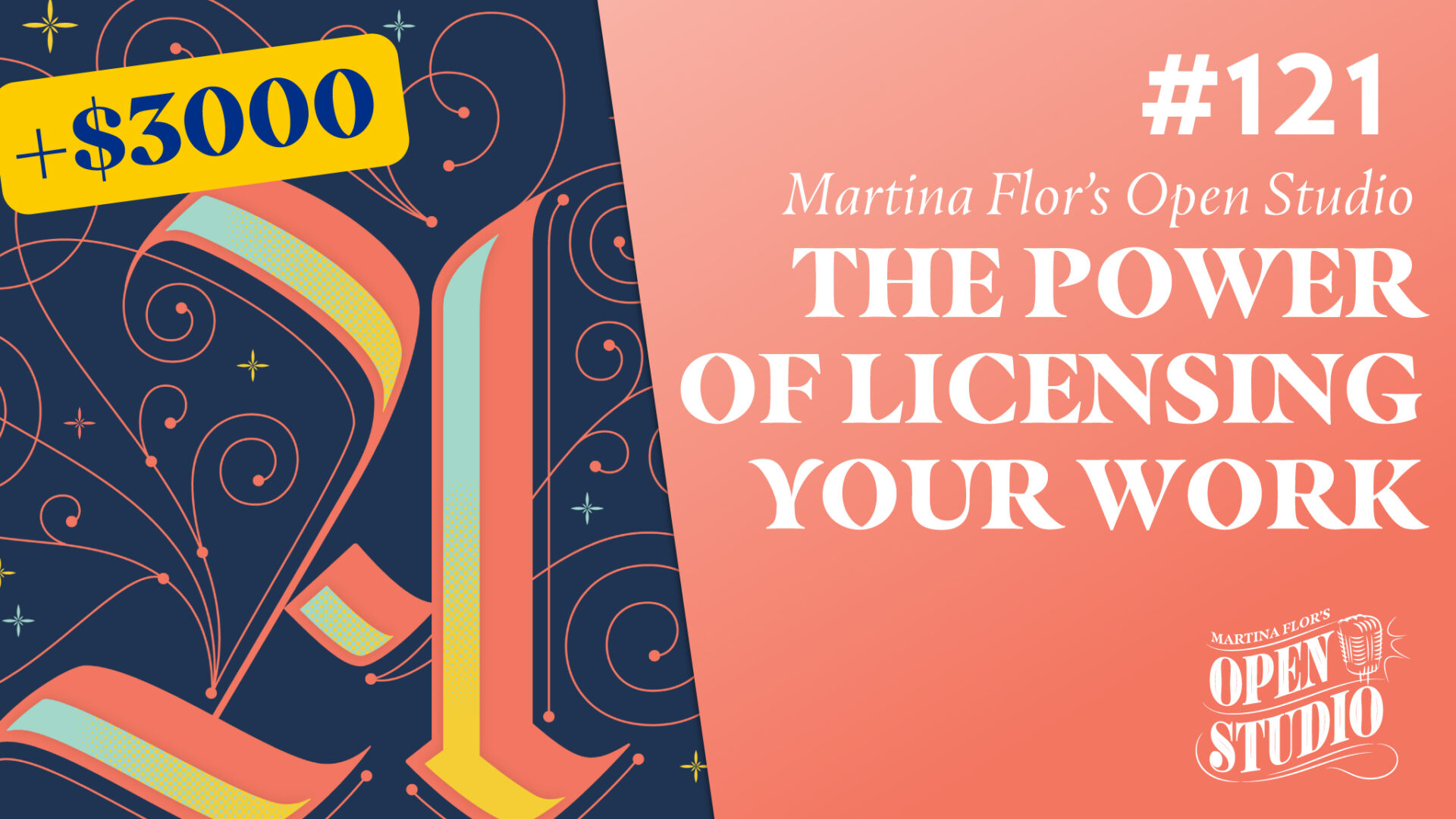 121. Maximize Your Artwork’s Earnings: The Power of Licensing by Martina Flor