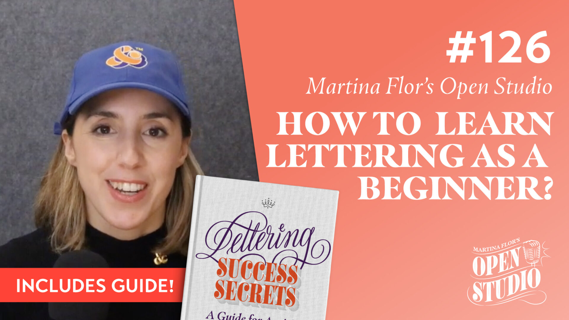126. How do I start learning lettering as a complete beginner? – Martina Flor Open Studio