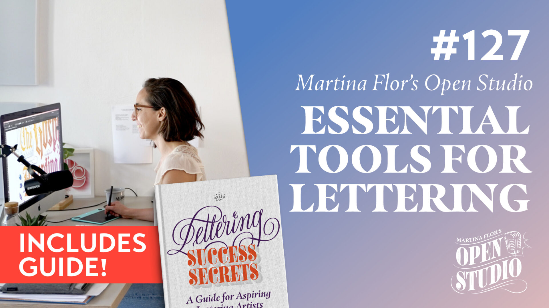 127. What are the essential tools and software for lettering and illustration? – by Martina Flor