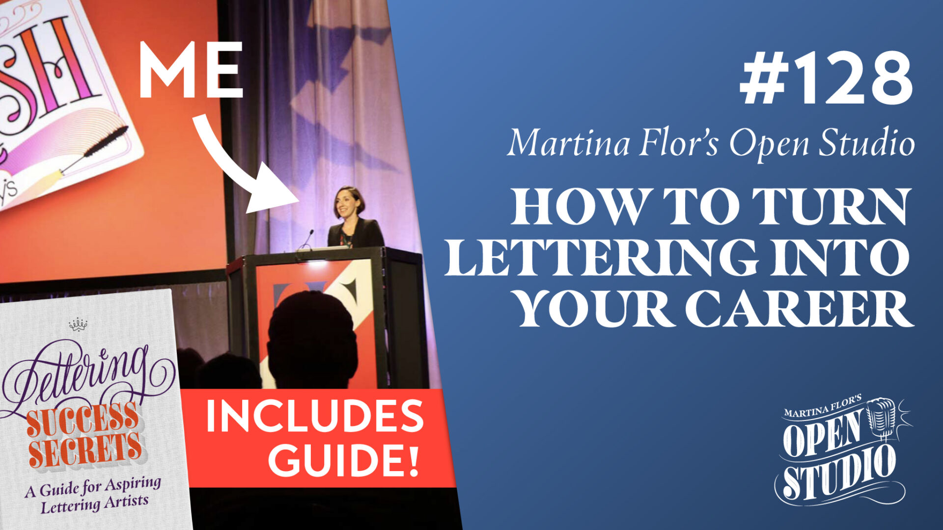 128. How can I transition from learning lettering as a hobby to making it a career? – Martina Flor