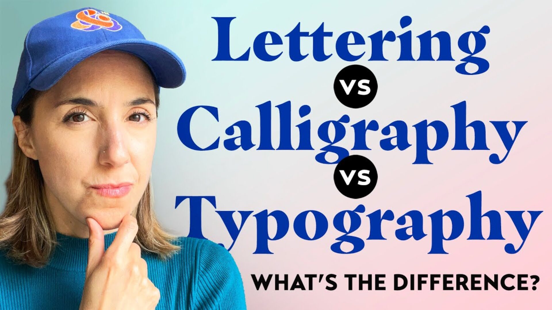 194. Lettering vs Calligraphy vs Typography Design – What’s the difference?